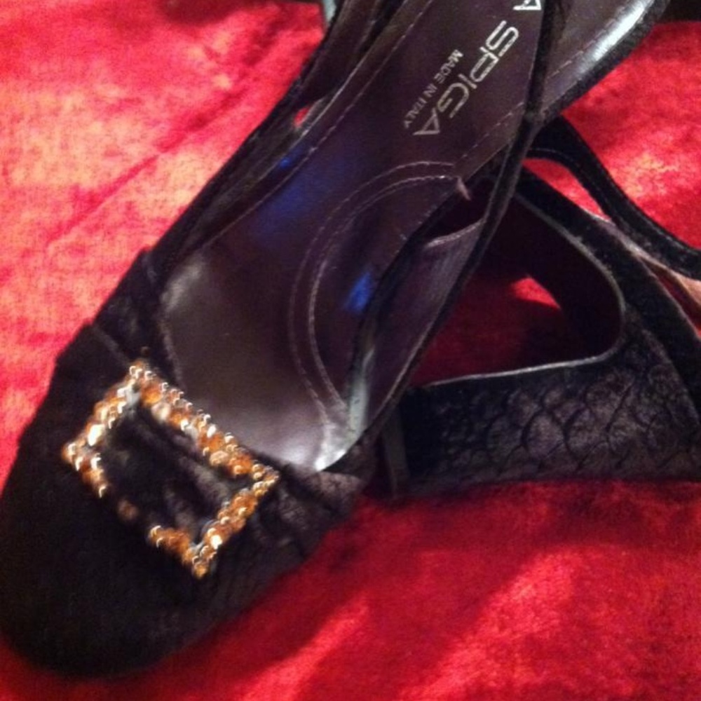 Via Spiga Brown Velvet Shoes 8m